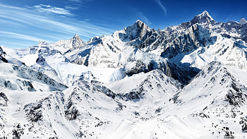 Snow Mountain High Quality Resolution As HD wallpaper