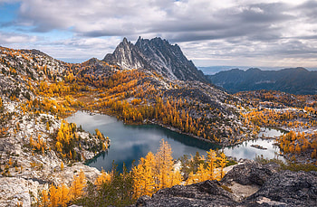 Alpine Autumn Lake — Nature, nature, lake HD wallpaper