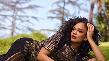 Tessa Thompson, marie claire, , backgrounds HD wallpaper