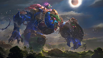 Maokai: Twilight of the Gods, video game, Legends of Runeterra, Maokai (League Of Legends) HD wallpaper