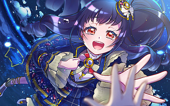 Luluna, manga, PriChan, antagonist, artwork, Ruruna, Kiratto Pri Chan, Luluna PriChan HD wallpaper