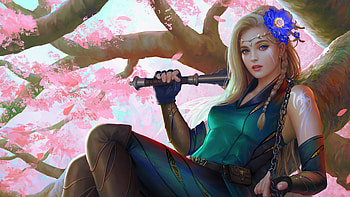 Shaman Anna , games, 2021-games, artist, artwork, digital-art, artstation HD wallpaper