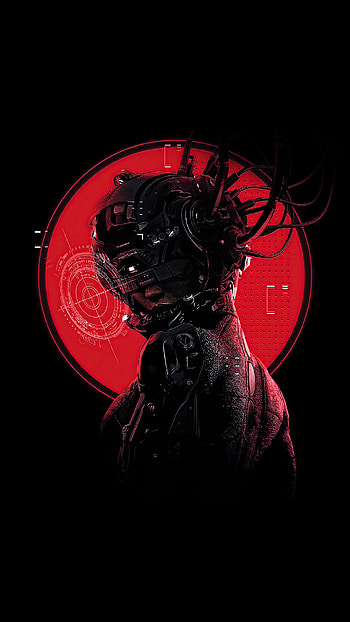 Cyberpunk for , Amoled Girl HD phone wallpaper