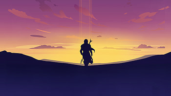 The Mandalorian Art , the-mandalorian, tv-shows, star-wars HD wallpaper