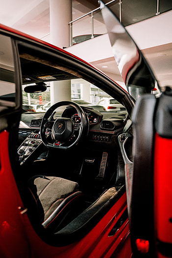 Lamborghini, Cars, Car, Steering Wheel, Rudder, Salon HD phone wallpaper