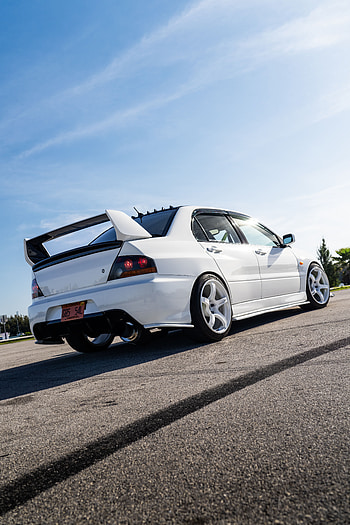 car, Mitsubishi Lancer Evolution IX HD phone wallpaper