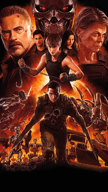 Terminator: Dark Fate (2022) movie HD phone wallpaper