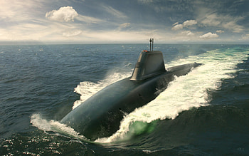 HMS Dreadnought, British nuclear submarine, Royal Navy, Dreadnought-class submarine, British warships, submarines HD wallpaper
