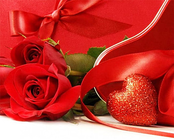 Passion, two, roses, feelings, other, lovers, abstract, love, red, hearts, flowers HD wallpaper