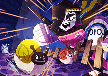 Thundersnail, Napstablook (Undertale), Mettaton EX (Undertale), video game, Undertale HD wallpaper