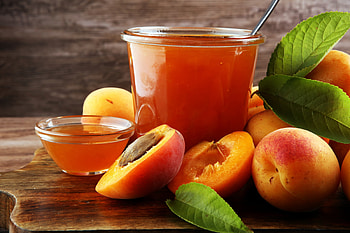 Jam, Apricot HD wallpaper