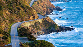 Pacific Coast Highway, Big Sur, Southern California, Windows 10 Spotlight HD wallpaper