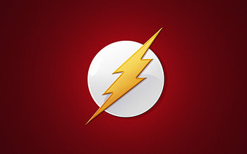 The Flash Logo, the-flash, tv-shows, super-heroes, logo HD wallpaper