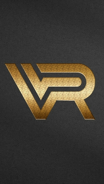 V R, Black Background HD phone wallpaper