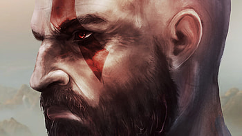 Kratos In God Of War Art, kratos, god-of-war-4, god-of-war, games, artwork, artist, digital-art, artstation HD wallpaper