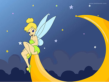 background c 18.jpg, fairy, moonsitting, stars, tinkerbell HD wallpaper