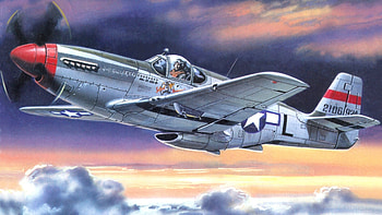 Drawing, Military, North American P 51 Mustang, Aircraft, Airplane, Cloud, Sky, Military Aircraft HD wallpaper