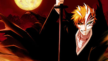 Bleach - Ichigo Hollow Mask HD wallpaper