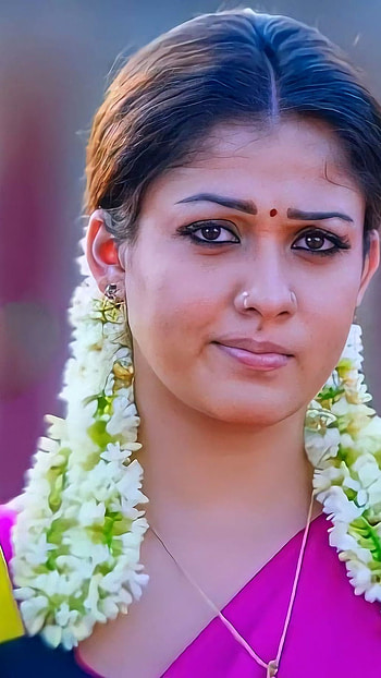 Nayantara, saree beauty HD phone wallpaper
