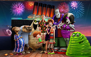 Hotel Transylvania 3, 2018 movie, animated, ghost, zombies, vampire HD wallpaper