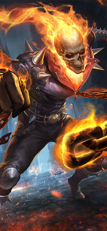 Ghost Rider, , , Ghostly visuals HD phone wallpaper