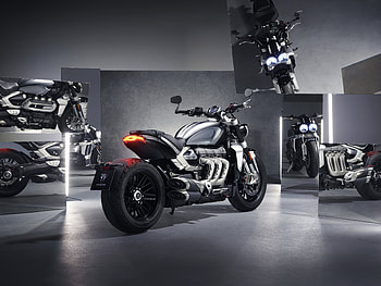 Triumph Rocket III Chrome Edition, Triumph Chrome Edition, vehicle, Triumph Rocket III HD wallpaper