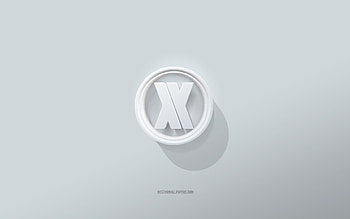 Blasterjaxx logo, white background, Blasterjaxx 3d logo, 3d art, Blasterjaxx, 3d Blasterjaxx emblem HD wallpaper