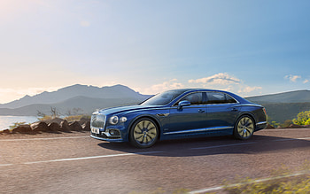 Bentley Flying Spur Azure, , highway, 2022 cars, luxury cars, 2022 Bentley Flying Spur, Bentley HD wallpaper