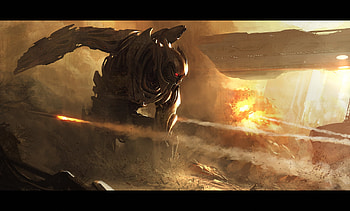 Deep impact by AndreeWallin, artwork, cool, abstract HD wallpaper