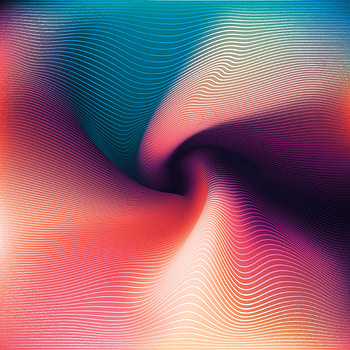 Spiral grid, warp, abstract, colorful HD phone wallpaper