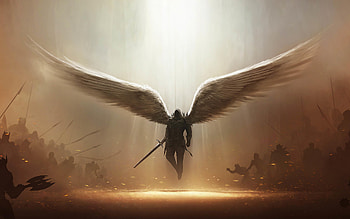 Tyrael, Diablo HD wallpaper