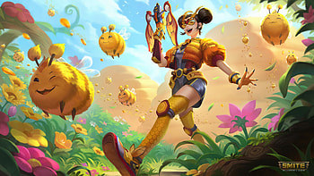 Bumble Bee Jing Wei, Jing Wei (Smite), video game, Smite HD wallpaper
