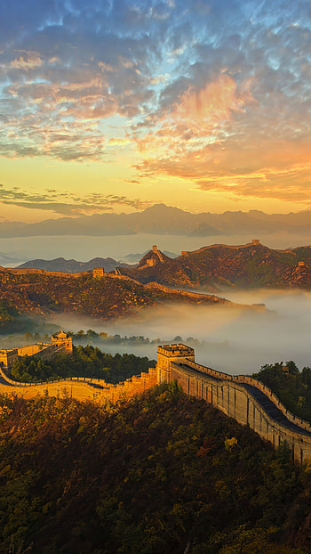 Great Wall beauty, Sony Xperia backgrounds, High-resolution HD phone wallpaper