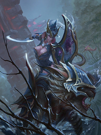 Dota 2, Luna character HD phone wallpaper