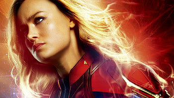 Ms. Marvel, Brie Larson, Captain Marvel HD wallpaper