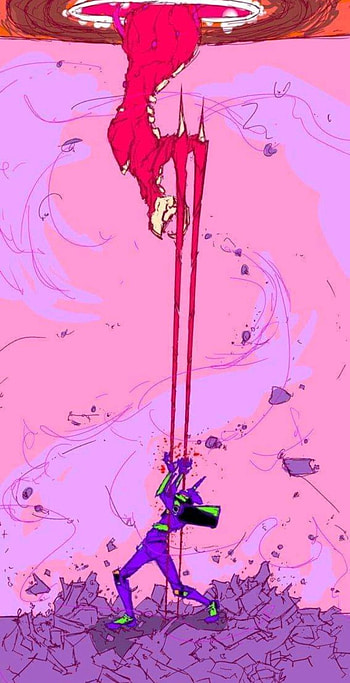 Evangelion, eva01, doctor Mamarre HD phone wallpaper