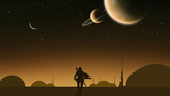 This Is The Way Star Wars, star-wars, artist, artwork, digital-art, minimalism, minimalist, deviantart HD wallpaper