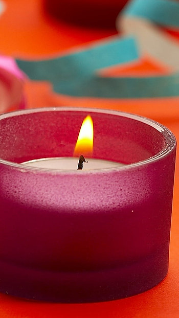 Candles , Beautiful, Pink Candle HD phone wallpaper