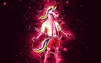 Fabio Sparklemane, , purple neon lights, Fortnite Battle Royale, Fortnite characters, Fabio Sparklemane Skin, Fortnite, Fabio Sparklemane Fortnite HD wallpaper