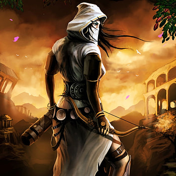 Trine Story Thief, archer, hot, girl, beauty, adventure, action, fantasy, trine, video game, cg, pretty, eye, female HD wallpaper