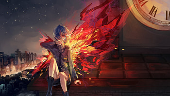 Anime - Tokyo Ghoul Touka Kirishima HD wallpaper