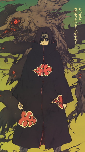 Itachi Uchiha Akatsuki , Anime, Naruto, Itachi Uchiha, Akatsuki (Naruto) HD phone wallpaper