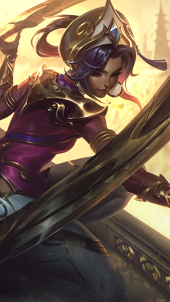 Lunar Empress Qiyana, video game, League Of Legends HD phone wallpaper