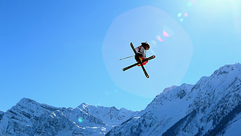 style skiing, popular , backgrounds, skiing HD wallpaper