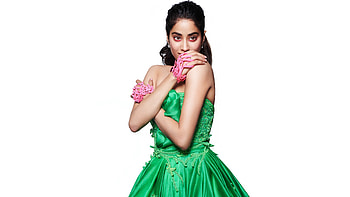 Janhvi Kapoor Bollywood actress HD wallpaper