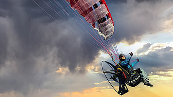 Cefics, Paramotoring HD wallpaper