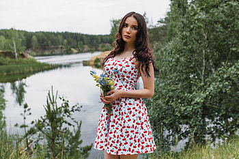 woman, model HD wallpaper