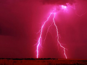 Red Lighting, nature, lighting HD wallpaper