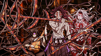 Kokushibo Nakime Nakime Demon Slayer Kimetsu no Yaiba HD wallpaper