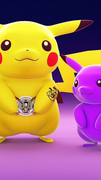 Best Pikachu, Colorful, Pikachu HD phone wallpaper